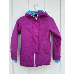 DC‎ Shoes Girl's Ski Snowboard Jacket, Adjustable, Purple, Hooded Sz 8